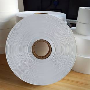 mastBus Taffeta Roll Washable Paper 1Pc, 2 Inch, 300 Meter | For Laundry Tagging Purpose Non-Adhesive Paper Label