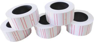 90 Degree Single Line machine MRP label Sticker Roll Self Adhesive Compatible to MX 5500 Paper Label