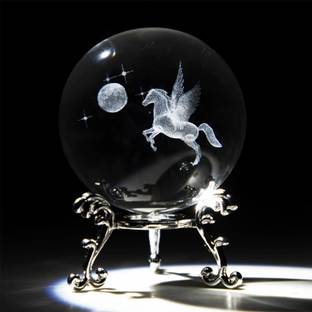 Wengonvila Crystal ball crystal Paper Weights  with Clear