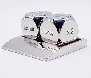 Decor Anti Stress Relief Stainless Steel Paper Weights  with Decision Maker