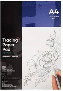 Gold Leaf A4 Tracing Paper Drawing Easy To Trace On Book Cloth Suitable For Pencil Unruled A4 50 gsm Transfer Paper