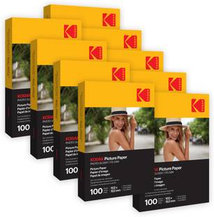 KODAK High Glossy InkJet Photo Paper (102x152mm) 900 Sheets Unruled 4*6 175 gsm Photo Paper