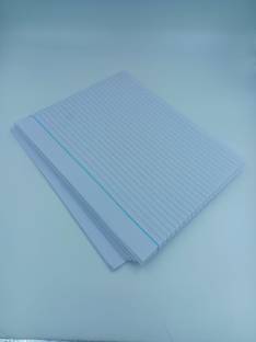 PerDay Both Side Ruled Answer Sheet For Self Practice & Test 100 Sheet Both Ruled A4 70 gsm A4 paper