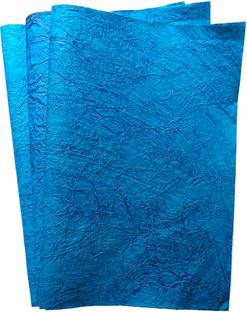 CRAFTWAFT LARGE HANDMADE COLOURED SHEET Textured Crack Handmade Craft Paper CRACK 26X22 IN 230 gsm Coloured Paper