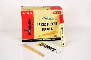 Bongchie Perfect Roll Unbleached Pre-Rolled Cones Premium King Size 12 gsm Paper Roll