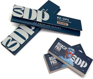 3dp BROWN BOOKLET WITH ROACH BOOK UNRULED KING SIZE SLIM 13 gsm Drawing Paper