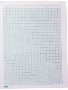 NOZOMI Practice Graph Papers Ruled A4 2 gsm Graph Paper