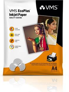 VMS Eco Plus Glossy फोटो पेपर (1 x 20 Sheets) A4 फोटो पेपर