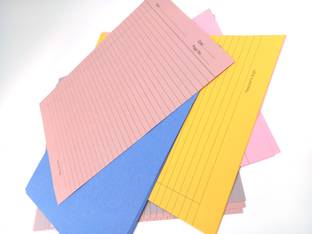 PerDay Pack of 40 Sheets One Side Line One Side Plain A4 Sheets (White) One Side A4 90 gsm A4 paper