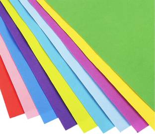Eclet 90 gsm 100 sheet 10 sheet x 10 neon colour art and craft double side color sheet A4 90 gsm Coloured Paper