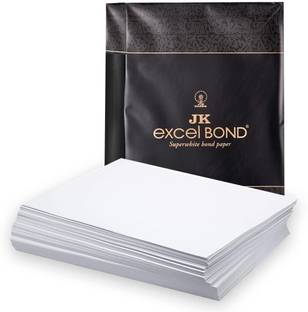 JK PAPER Excel Bond | 500 Sheets (Per Packet) Unruled A4 100 gsm Bond Paper