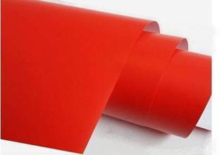 Sejas Collections | Pack of 10 | DARK RED BIG/FULL Size Pastel /Chart Paper, Used in art & craft, collage, projects, props, decorations, posters etc. Plain / Unrulled, Size: 70x56 centimetres, Ideal for schools, home, College & Corporate craft projects, 200 gsm Multipurpose Paper