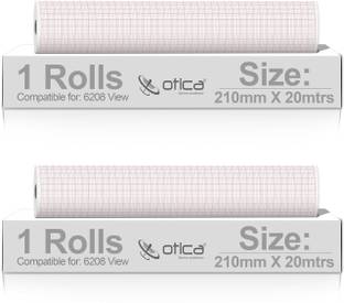 OTICA 210mm Thermal Paper 210 mm x 20 mm 80 gsm Paper Roll