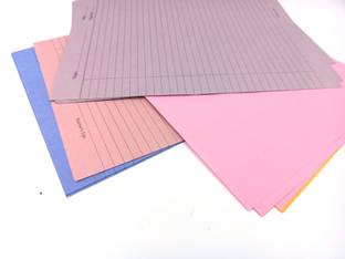 ARETOR One Side Ruled A4 Sheets 40 GSM 90 For Project & Practical One Side A4 90 gsm A4 paper