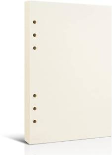INNAXA A5 Refill Blank Paper | 6-ring binder | 80 sheets/160 pages Each | Blank A5 100 gsm Journal Paper