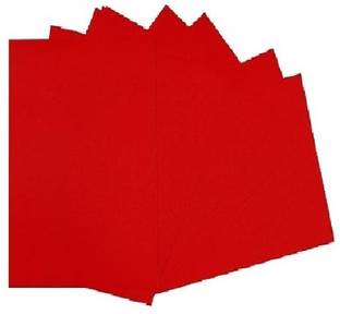 Eclet A3 Color Paper 100 Sheets (Red) Premium Colour 180 GSM Pack for Copy Printing, DIY Art & Craft, Projects, Decoration, Other Office Printing. A3 180 gsm Coloured Paper