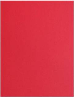 PerDay A4 Red Color Sheets For Art and Craft Work 120 gsm Plain A4 120 gsm Coloured Paper