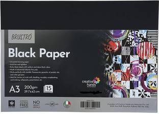 BRuSTRO A3 Unrulled A3 200 gsm Drawing Paper