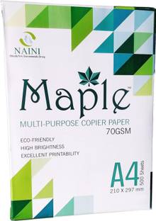 naini MAPLE A4 SIZE PAPER Unruled A4 70 gsm A4 paper