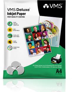 VMS Deluxe High Glossy (20 Sheets) Unruled A4 150 gsm Photo Paper