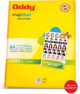 Oddy Glossy Unruled A4 180 gsm Photo Paper