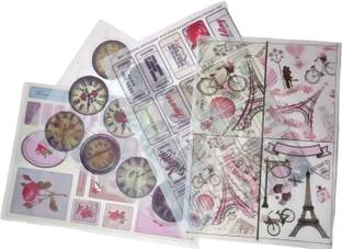 YuNiesto Unique Set of 20 Sheets with Beautiful Prints Specially for Art Lovers Parchment Craft Kit