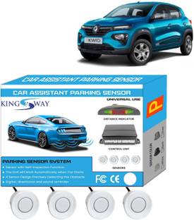 Kingsway White Reverse Parking Sensors for Kwid 2019 Onwards White Reverse Parking Sensors for Kwid 2019 Onwards Parking Sensor