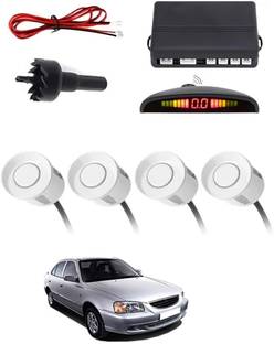 PEEPS STORE Universal 4 White Reverse Parking Sensor-AP25A889 Universal 4 White Reverse Parking Sensor-AP25A889 Parking Sensor