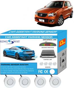Kingsway White Reverse Parking Sensors for Alto K10 2010 to 2014 White Reverse Parking Sensors for Alto K10 2010 to 2014 Parking Sensor