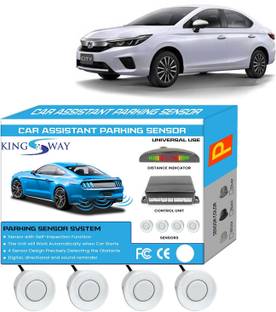 Kingsway White Reverse Parking Sensors for City 2020 to 2022 White Reverse Parking Sensors for City 2020 to 2022 Parking Sensor