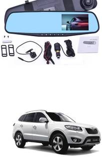 LOVMOTO Universal For Car Dual Lens Dvr Dash Camera 4.3inch For San-ta F-e Universal For Car Dual Lens Dvr Dash Camera 4.3inch For San-ta F-e Parking Sensor