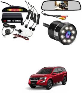 LOVMOTO Universal For Car Monitor with Reverse Parking Camera and Sensor For XU-V 500 Reverse Assist Camera System