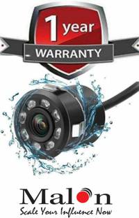 MALON 2nd Generation Car HD Rear View Night Vision Reversing Backup Camera With 180° Reverse Assist Camera System