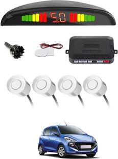 AYW Universal 4 White Reverse Parking Sensor With LED Display For Cars-236 4White Parking Sensor With LED Display Increased Safety For Car-236 Parking Sensor
