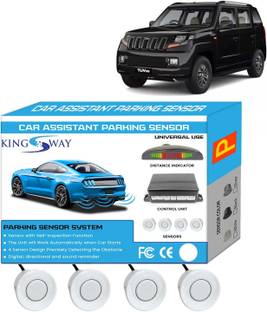 Kingsway White Reverse Parking Sensors for TUV 300 2015 to 2020 White Reverse Parking Sensors for TUV 300 2015 to 2020 Parking Sensor