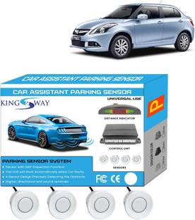 Kingsway White Reverse Parking Sensors for Swift Dzire 2012 to 2017 White Reverse Parking Sensors for Swift Dzire 2012 to 2017 Parking Sensor