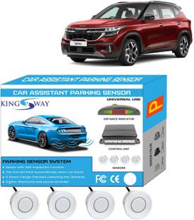 Kingsway White Reverse Parking Sensors for Seltos 2023 Onwards White Reverse Parking Sensors for Seltos 2023 Onwards Parking Sensor