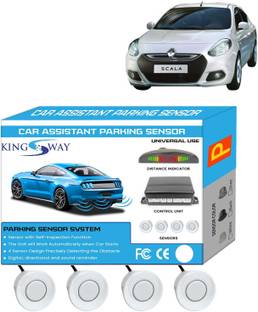 Kingsway White Reverse Parking Sensors for Scala 2011 to 2018 White Reverse Parking Sensors for Scala 2011 to 2018 Parking Sensor