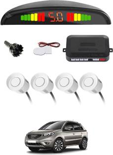 AYW Universal 4 White Reverse Parking Sensor With LED Display For Cars-165 4White Parking Sensor With LED Display Increased Safety For Car-165 Parking Sensor