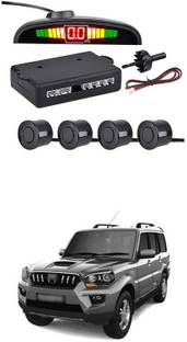 PRTEK CAR PARKING SENSORS ASSISTANT FOR Scorpio Car Reverse Parking Sensors Assistant BLACK_111 Parking Sensor