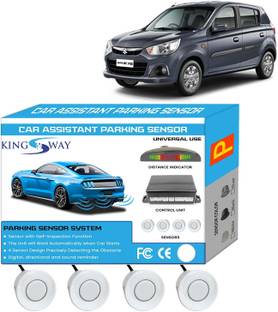 Kingsway White Reverse Parking Sensors for Alto K10 2014 to 2022 White Reverse Parking Sensors for Alto K10 2014 to 2022 Parking Sensor