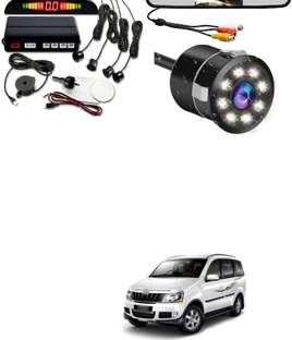 LOVMOTO Universal For Car Monitor with Reverse Parking Camera and Sensor For Xy-lo Reverse Assist Camera System