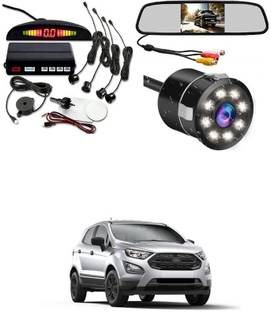 LOVMOTO Universal For Car Monitor with Reverse Parking Camera and Sensor For Eco-sport Reverse Assist Camera System