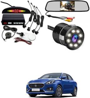 LOVMOTO Monitor with Reverse Parking Camera and Sensor For Swi-ft Dz-ire Reverse Assist Camera System