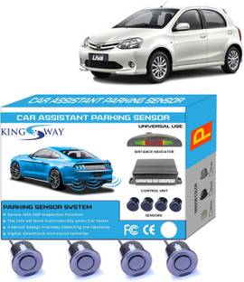 Kingsway Black Reverse Parking Sensors for Etios Liva 2010 to 2020 Black Reverse Parking Sensors for Etios Liva 2010 to 2020 Parking Sensor