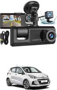GONAMA Universal Dash Cam 3 Channel Front and Rear Inside Dash Camera for Cars SG80 In-car Camera System