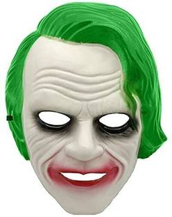 PopTheParty "The Joker" Face Mask Cosplay, Role Play & Dress up for Party Party Blowouts