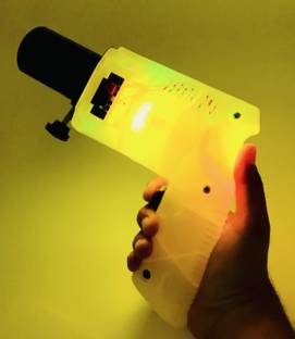 REYO Cold Pyro Party Gun With RGB Lights Use for Party Functions, Celebrations etc. Party Blowouts