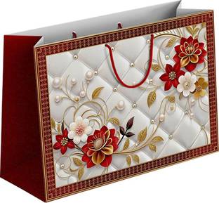 Gift N Greet GNG_101_Paper Gift Bags with Handles Paper Party Favor Bags for Kids Birthday Solid Party Bag