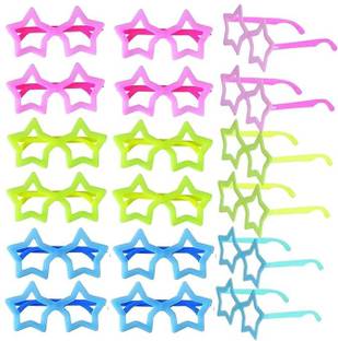 PopTheParty Star neon eye frame for children  Party Glow Ornament